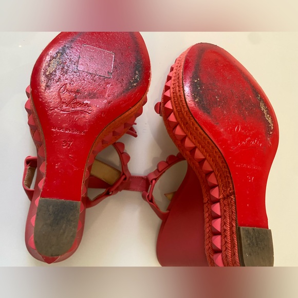 authentic Christian Louboutin wedges - Picture 16 of 16